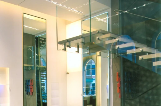 Ferragamo Store Cascade Stairs