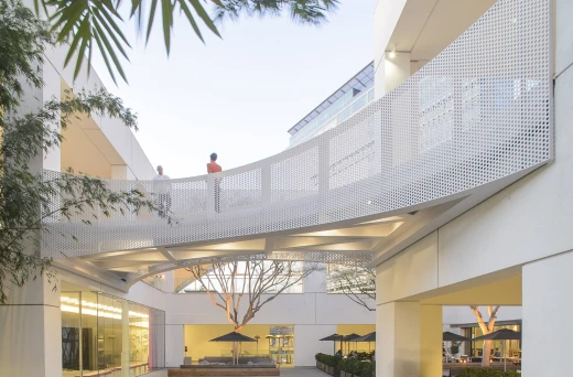 Hammer Museum John V Tunney Pedestrian Bridge