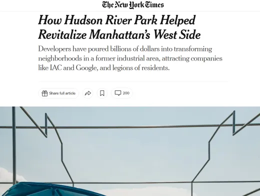 Day's End site Gansevoort Peninsula opens