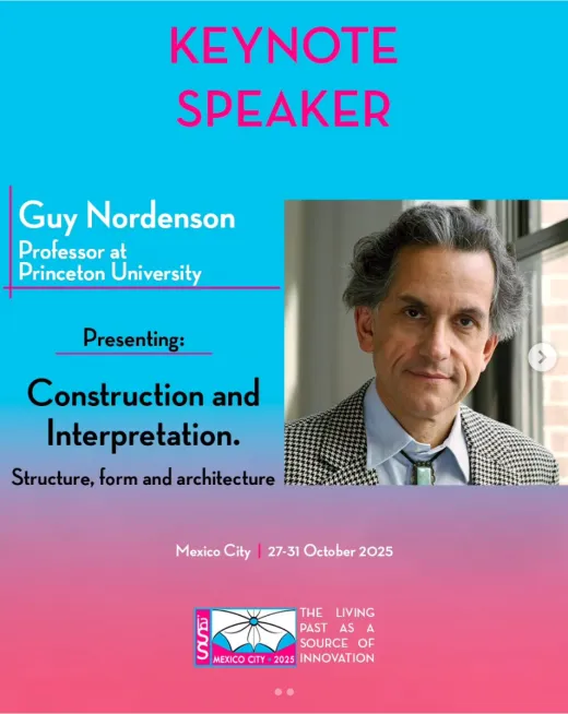 Guy Nordenson is keynote speaker at IASS 2025