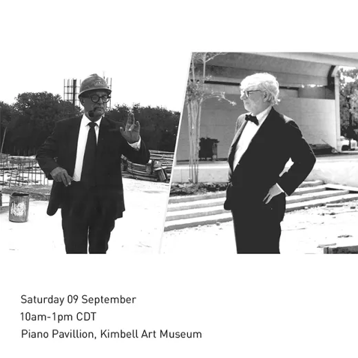 Guy Nordenson organizes symposium Komendant and Kahn: Engineer and Architect at the Kimbell Art Museum