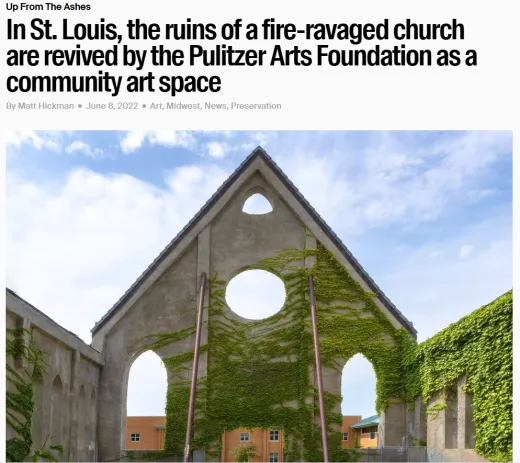 Spring Avenue Church in The Architect's Newspaper