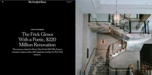 The Frick Collection re-opens to the public